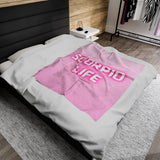 SCORPIO LIFE VELVETEEN PLUSH BLANKET