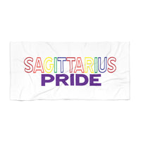 SAGITTARIUS PRIDE BEACH TOWEL