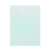 VIRGO LIFE VELVETEEN PLUSH BLANKET