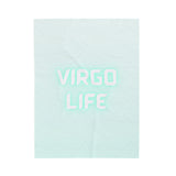 VIRGO LIFE VELVETEEN PLUSH BLANKET