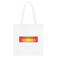 WARNING!! SCORPIO TOTE