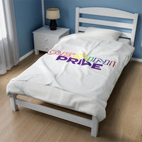 GEMINI PRIDE VELVETEEN PLUSH BLANKET