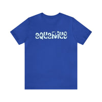 AQUARIUS LIGHT BLUE T SHIRT