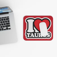 I LOVE TAURUS MOUSEPAD (Rectangle)