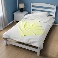 LIBRA LIFE VELVETEEN PLUSH BLANKET