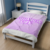 AQUARIUS LIFE VELVETEEN PLUSH BLANKET