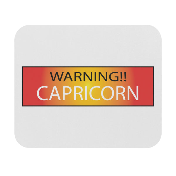 WARNING!! CAPRICORN MOUSEPAD (Rectangle)