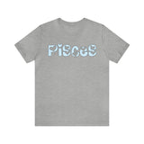 PISCES LIGHT BLUE T SHIRT