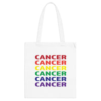 CANCER RAINBOW TOTE