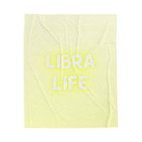 LIBRA LIFE VELVETEEN PLUSH BLANKET