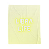 LIBRA LIFE VELVETEEN PLUSH BLANKET