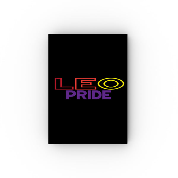 LEO PRIDE HARD BACKED JOURNAL