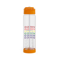 VIRGO RAINBOW INFUSER WATER BOTTLE