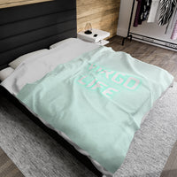 VIRGO LIFE VELVETEEN PLUSH BLANKET