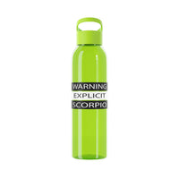 WARNING SCORPIO WATER BOTTLE