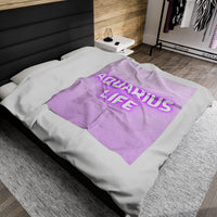 AQUARIUS LIFE VELVETEEN PLUSH BLANKET