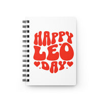 HAPPY LEO DAY SPIRAL BOUND JOURNAL