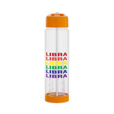 LIBRA RAINBOW INFUSER WATER BOTTLE