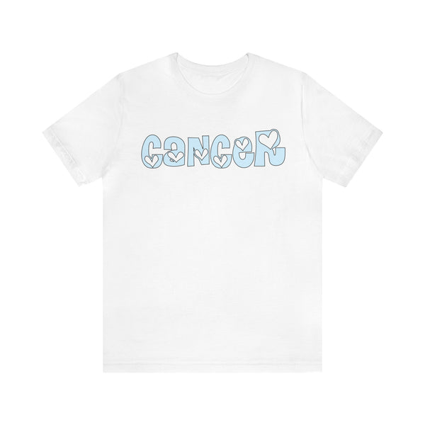 CANCER LIGHT BLUE T SHIRT