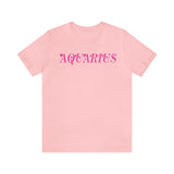 AQUARIUS PINK T SHIRT