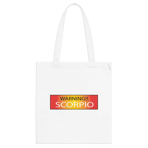 WARNING!! SCORPIO TOTE