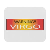 WARNING!! VIRGO MOUSEPAD (Rectangle)