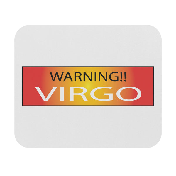 WARNING!! VIRGO MOUSEPAD (Rectangle)