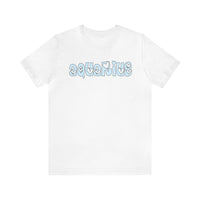 AQUARIUS LIGHT BLUE T SHIRT