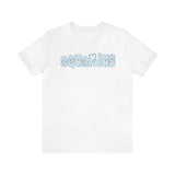 AQUARIUS LIGHT BLUE T SHIRT