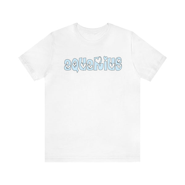 AQUARIUS LIGHT BLUE T SHIRT