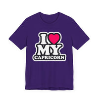 I LOVE MY CAPRICORN T SHIRT