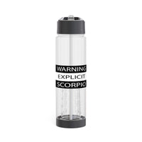 WARNING SCORPIO INFUSER WATER BOTTLE