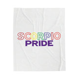 SCORPIO PRIDE VELVETEEN PLUSH BLANKET