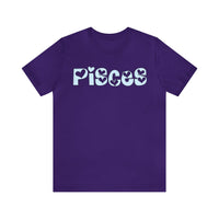 PISCES LIGHT BLUE T SHIRT