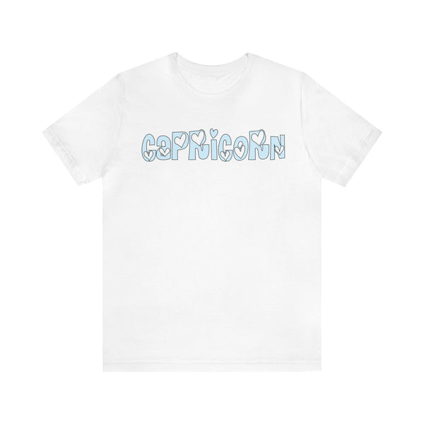 CAPRICORN LIGHT BLUE T SHIRT