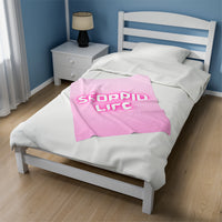 SCORPIO LIFE VELVETEEN PLUSH BLANKET