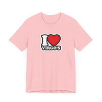 I LOVE VIRGOS T SHIRT