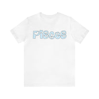 PISCES LIGHT BLUE T SHIRT