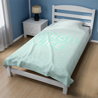 VIRGO LIFE VELVETEEN PLUSH BLANKET