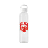 HAPPY PISCES DAY WATER BOTTLE