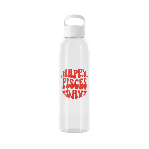 HAPPY PISCES DAY WATER BOTTLE