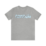 CANCER LIGHT BLUE T SHIRT