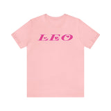 LEO PINK T SHIRT