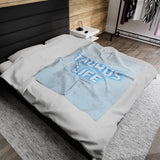 TAURUS LIFE VELVETEEN PLUSH BLANKET