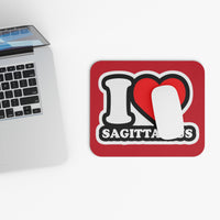 I LOVE SAGITTARIUS MOUSEPAD (Rectangle)