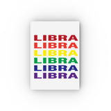 LIBRA RAINBOW HARD BACKED JOURNAL