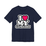 I LOVE MY CAPRICORN T SHIRT