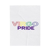 VIRGO PRIDE VELVETEEN PLUSH BLANKET