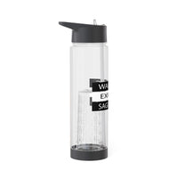 WARNING SAGITTARIUS INFUSER WATER BOTTLE