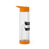 WARNING SAGITTARIUS INFUSER WATER BOTTLE